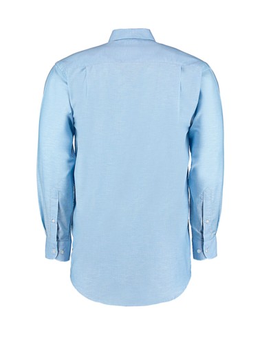 KUS-KK351-Mens Classic Fit Workwear Oxford Shirt Long Sleeve